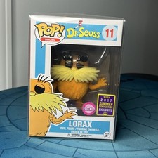 Funko Pop Books Dr. Seuss The Lorax Flocked 2017 Summer