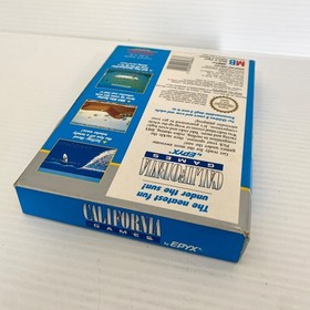 California Games + Box - CIB - Nintendo NES - Tested & Working - Free Postage