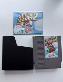 Super Mario Bros 2 -  NES - Nintendo - CIB - OVP - NTSC - nm - Spiel First Print
