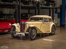 1949 MG TC Matching Numbers 2 Door Roadster