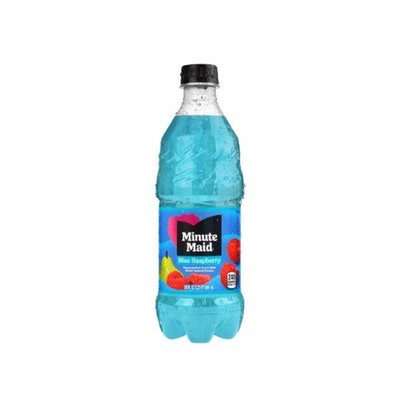 MINUTE MAID BLUE RASPBERRY 20 OZ BTL 24CT CASE