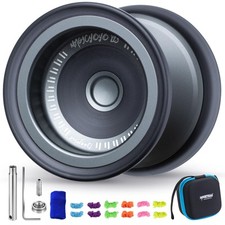 Bi-Material Yoyo for Kids 8-12, Responsive Unresponsive Tricks, 12 Strings