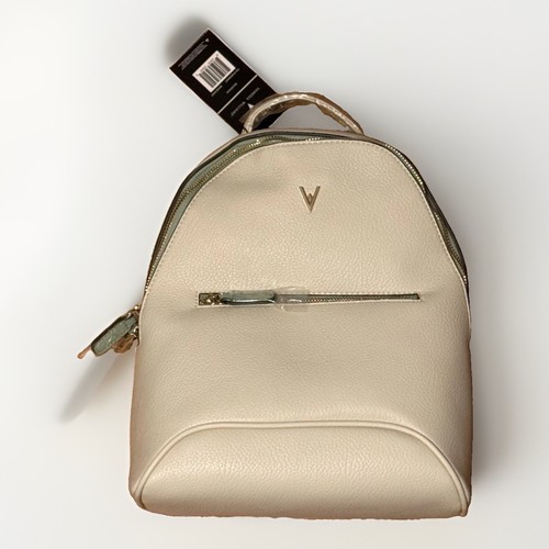 Vanessa Williams Backpack/Bone/IvoryW Mint Trim/ New w/Tags/Dust Bag Included