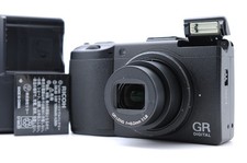 Near Mint Ricoh GR DIGITAL III 3 Black 10.0MP Digital Camera Shutter Count 3517