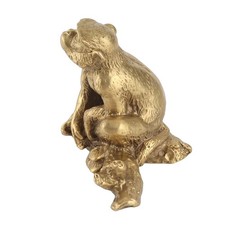 Brass Monkey Statue Chinese Home Decoration Figurine Ornament Gift