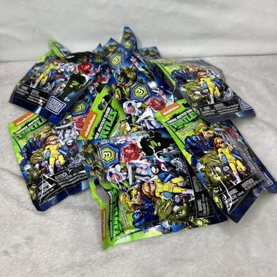 NEW LOT 10 Teenage Mutant Ninja Turtles MEGA BLOKS Series 3 Blind Bags TMNT