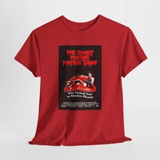Rocky Horror Picture Show T-Shirt Classic Horror Comedy Movie Poster Unisex Tee