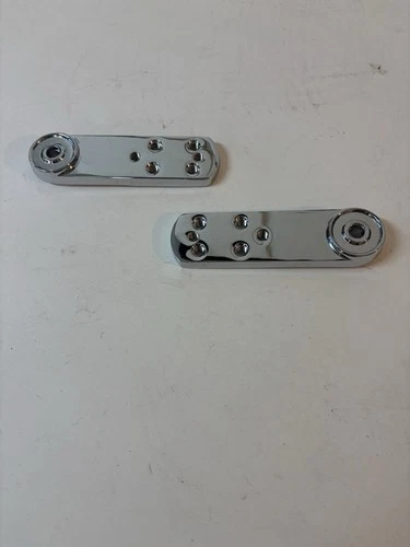 1957 - 1966  Show Chrome Ford truck F100 5” outside mirror brackets Pair RH LH