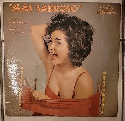 MONGO SANTAMARIA Mas Sabroso LP Fantasy 3328 MONO Latin Red Vinyl