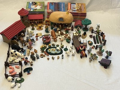 DeAgostini Mein Tier Bauernhof Konvolut x 106 Menschen Tiere Gebäude & x60 Bücher