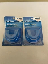 2 Smart Sense Maximum Protection Dental Guard For Teeth Grinding W/ Storage Case