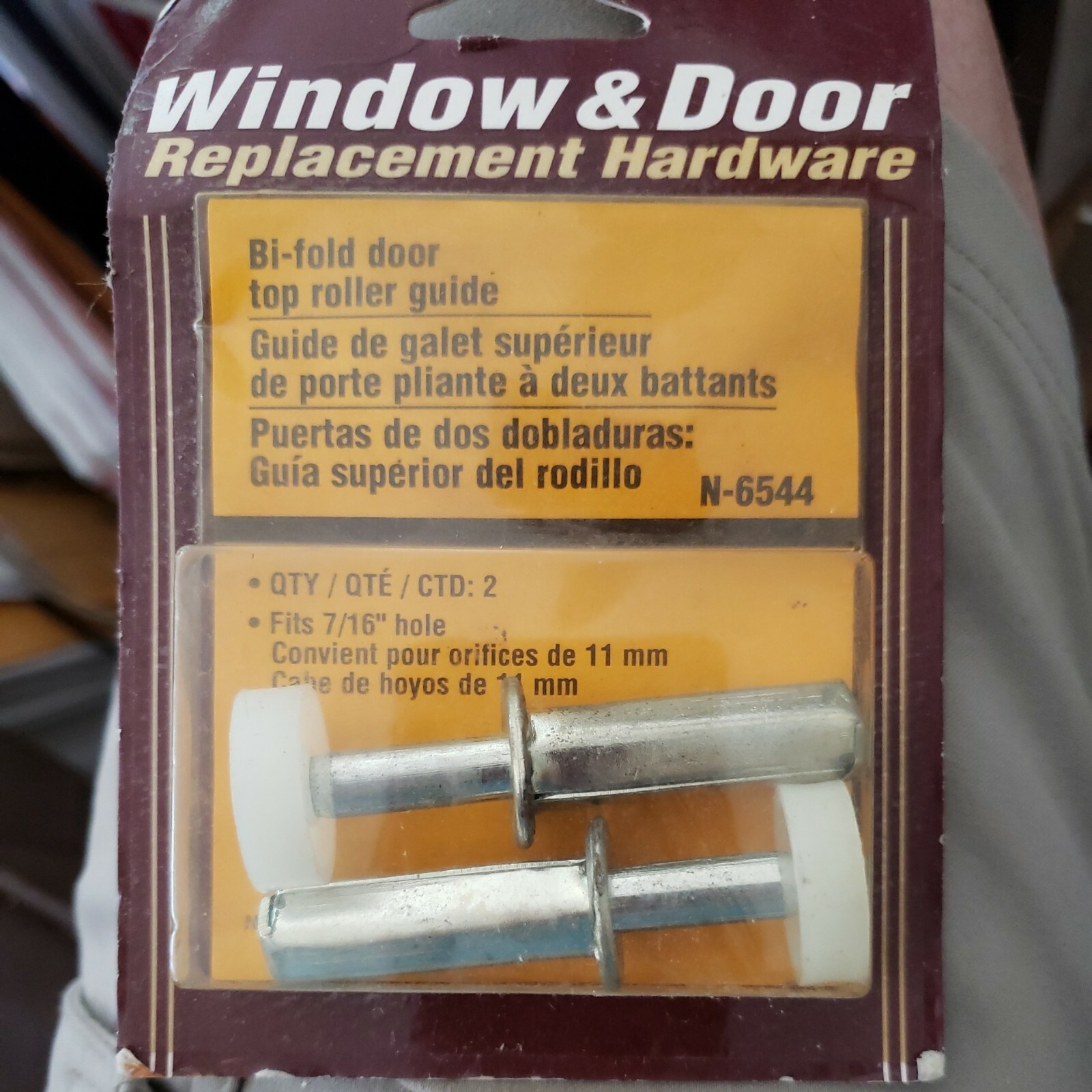 Bifold Closet Door Top Guide Wheel Rollers Dandk Organizer