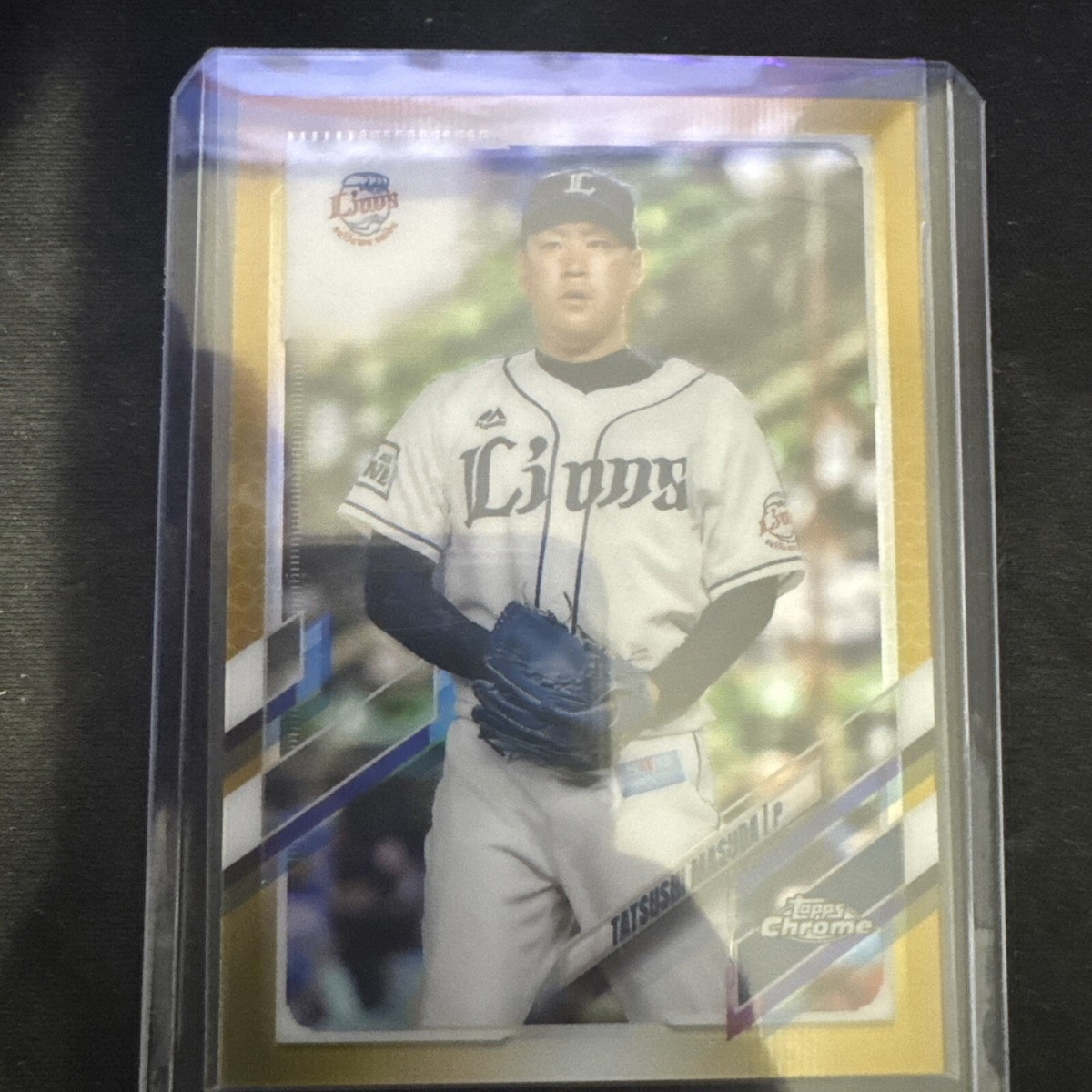 Tatsushi Masuda #3 - 2021 Topps Chrome - GOLD SSP /50 Japanese