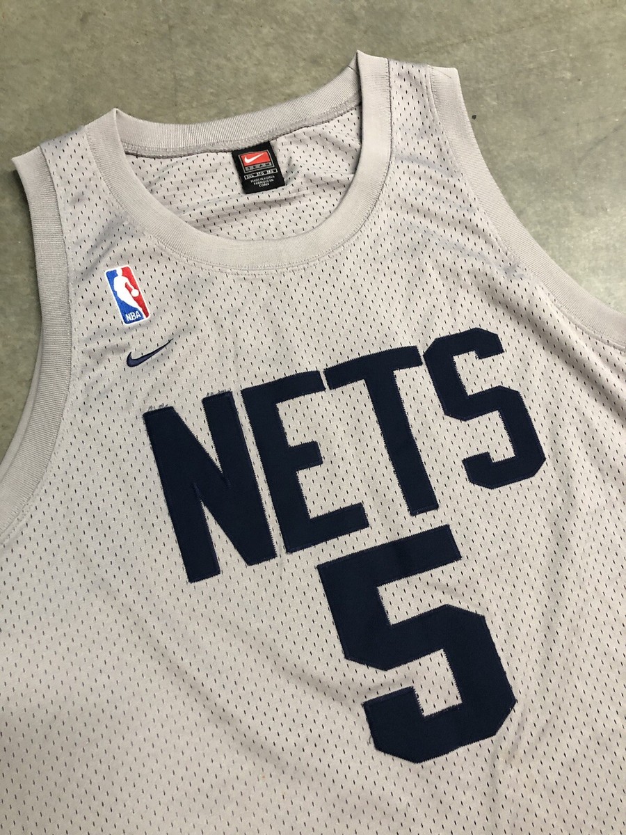 Early 2000's New Jersey Nets Jason Kidd Nike 1980 Retro
