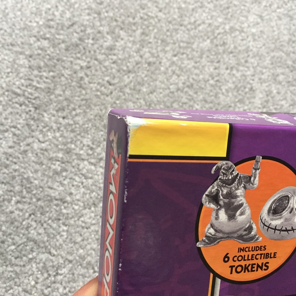 Nightmare Before Christmas Monopoly Instructions