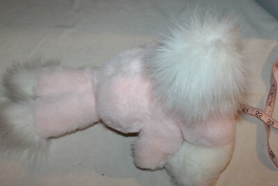 Vintage DanDee 15” Pink Bunny Rabbit Plush Hoppy Hopster Big Feet