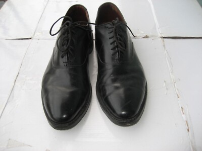 Allen Edmonds Port Washington Bench Welt Black Leather Shoes  display picture 2