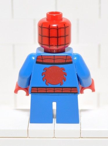 Lego sh0360 Minifigura Spider Man Mighty Micros gambe corte set 76071 anno 2017 - Imagen 2 de 2