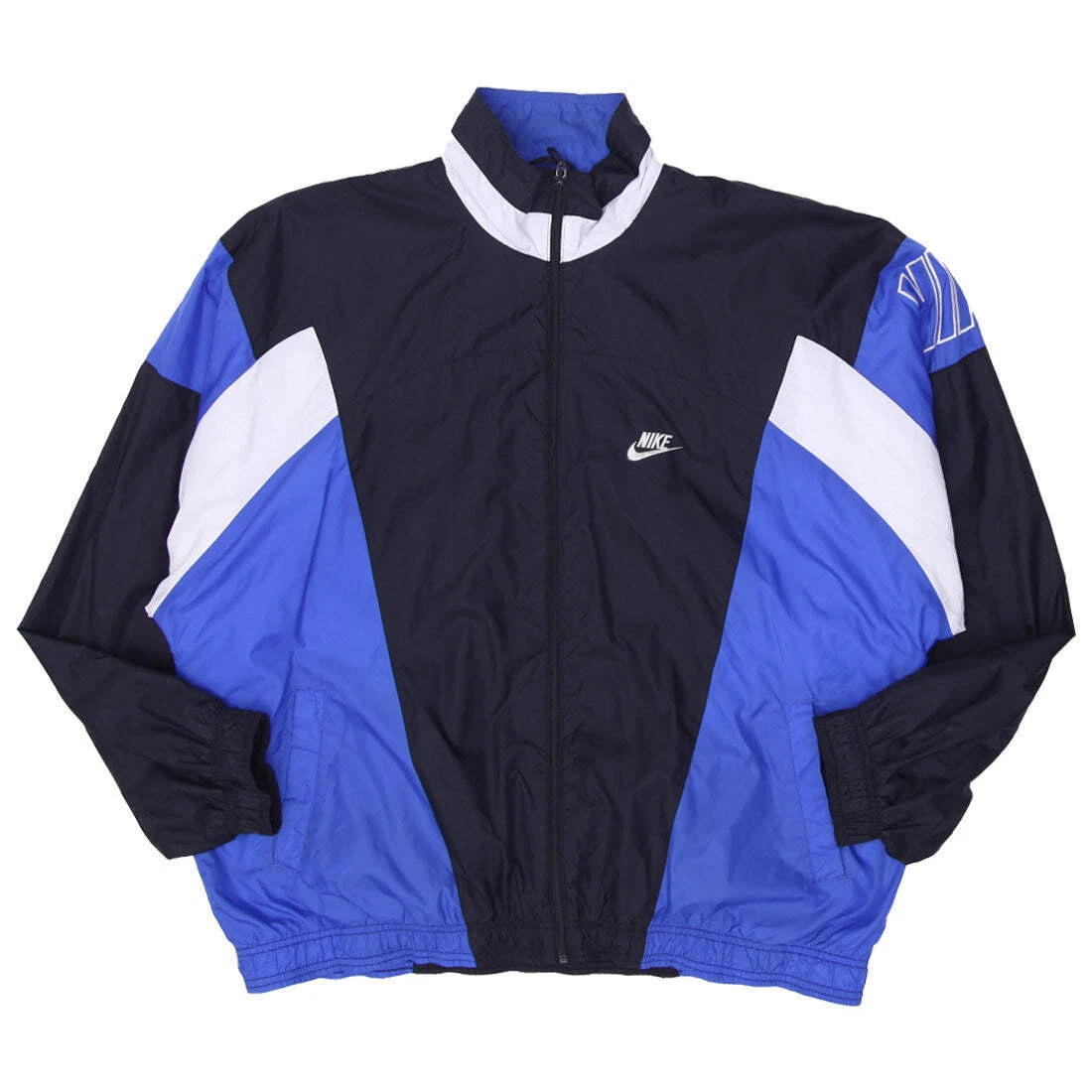 Vintage Embroidered Nike Logo Training Windbreaker Jacket