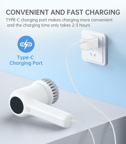 Reinigungsbürste Elektrisch Bad Fugenreiniger Haushalt Auto Reifen Cleaning B51 - Bild 7 von 7
