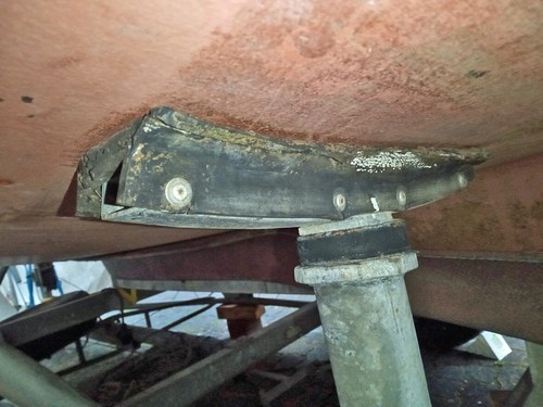 Original Bootsauflagen (-Stützen) 2 Stck von Slipwagen Dehlya22 - Dehler Trailer - Bild 7 von 7