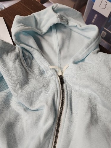 Reebok Core 10 Women's Full-Zip Fleece Hoodie MEDIUM - Picture 9 of 10