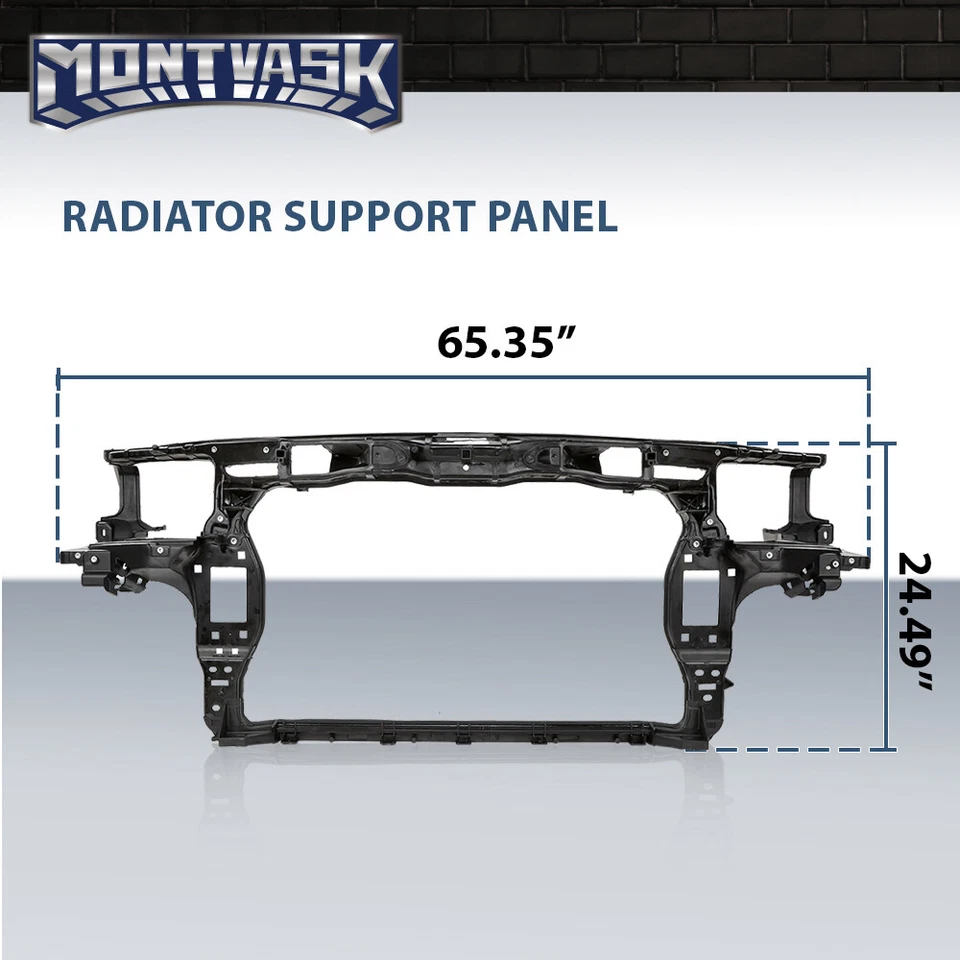 Radiator Support Core Assembly Fit For 2011-2018 Audi A8 Quattro 4H0805594E — 第 3/4 张图片