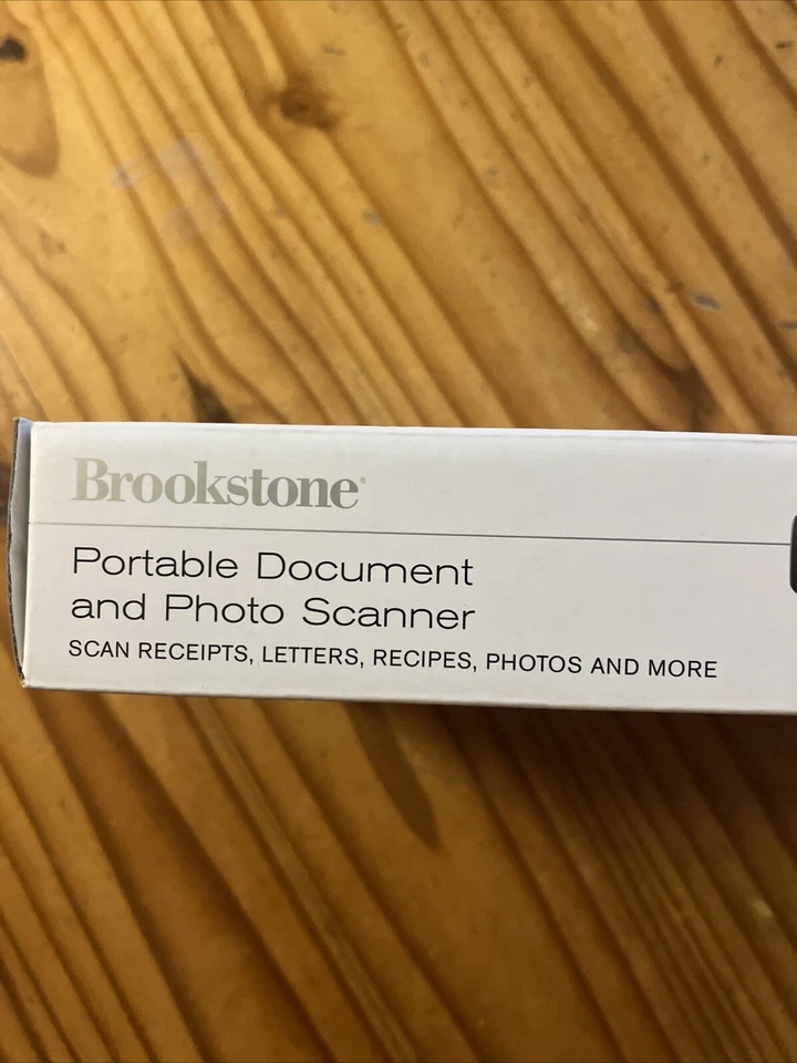 Brookstone iConvert Portable Document & Photo Scanner Receipts New Open. (D10) - Image 4 of 4