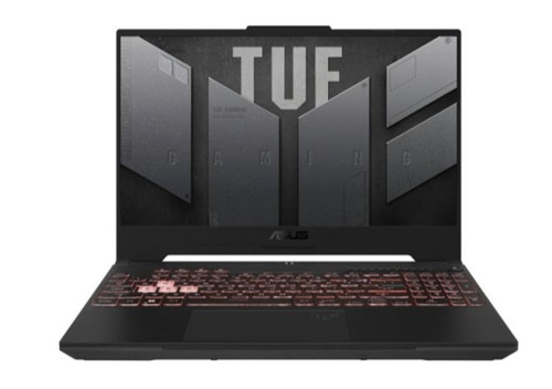 ASUS - TUF Gaming A15 15.6" FHD 144Hz Gaming Laptop-AMD Ryzen 7-8GB DDR5 Memory- - Picture 1 of 3