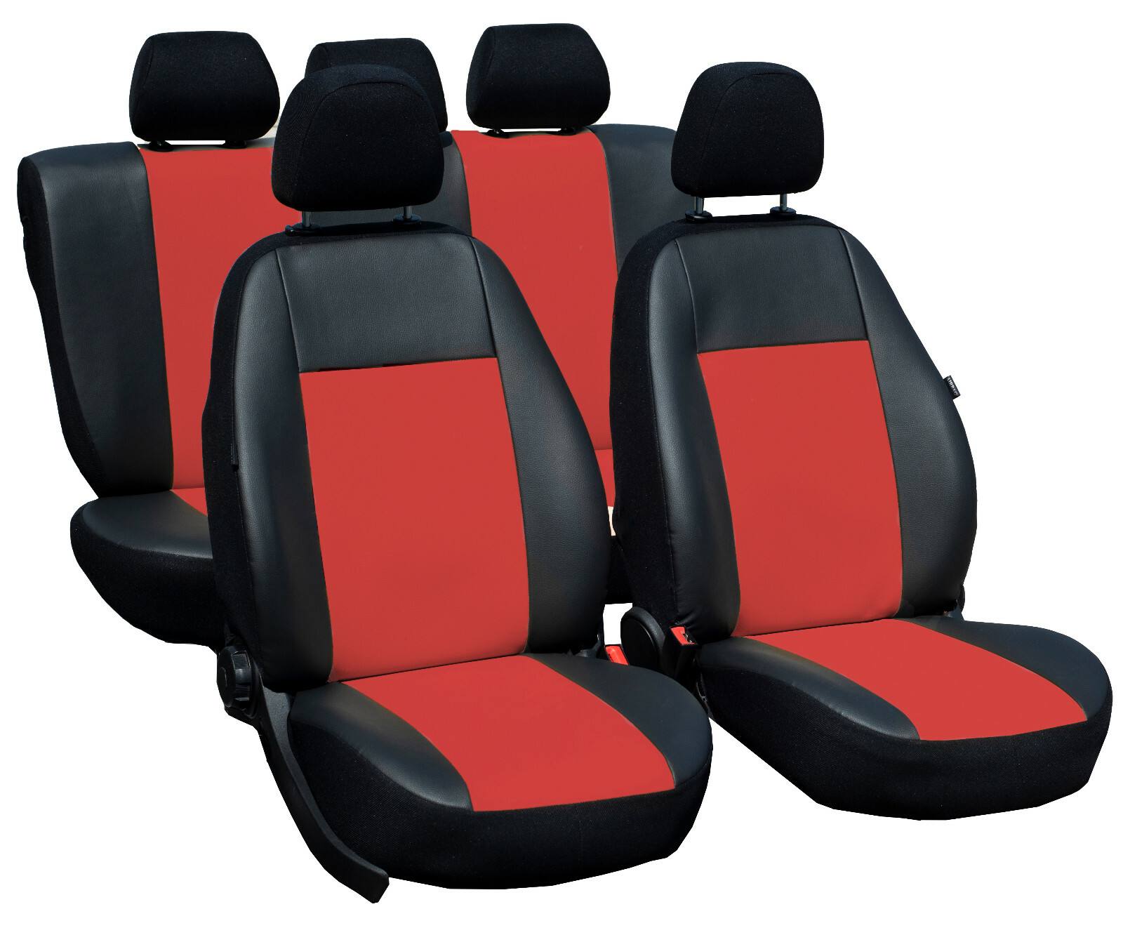 Sitzbezüge Für Ford B-Max 2012-2018 - 9-teiliges Set Aus Kunstleder - Autositzschoner Für Ganzjährigen Schutz