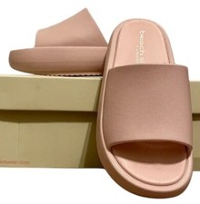 J / SLIDES NYC Beach Slides SQUISH Light Pink EVA Sandals Size 8M