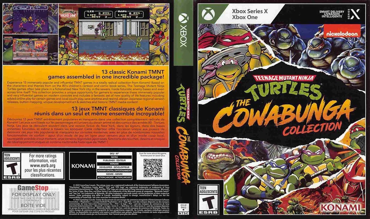 TEENAGE MUTANT NINJA TURTLES COWABUNGA COLLECTION store display