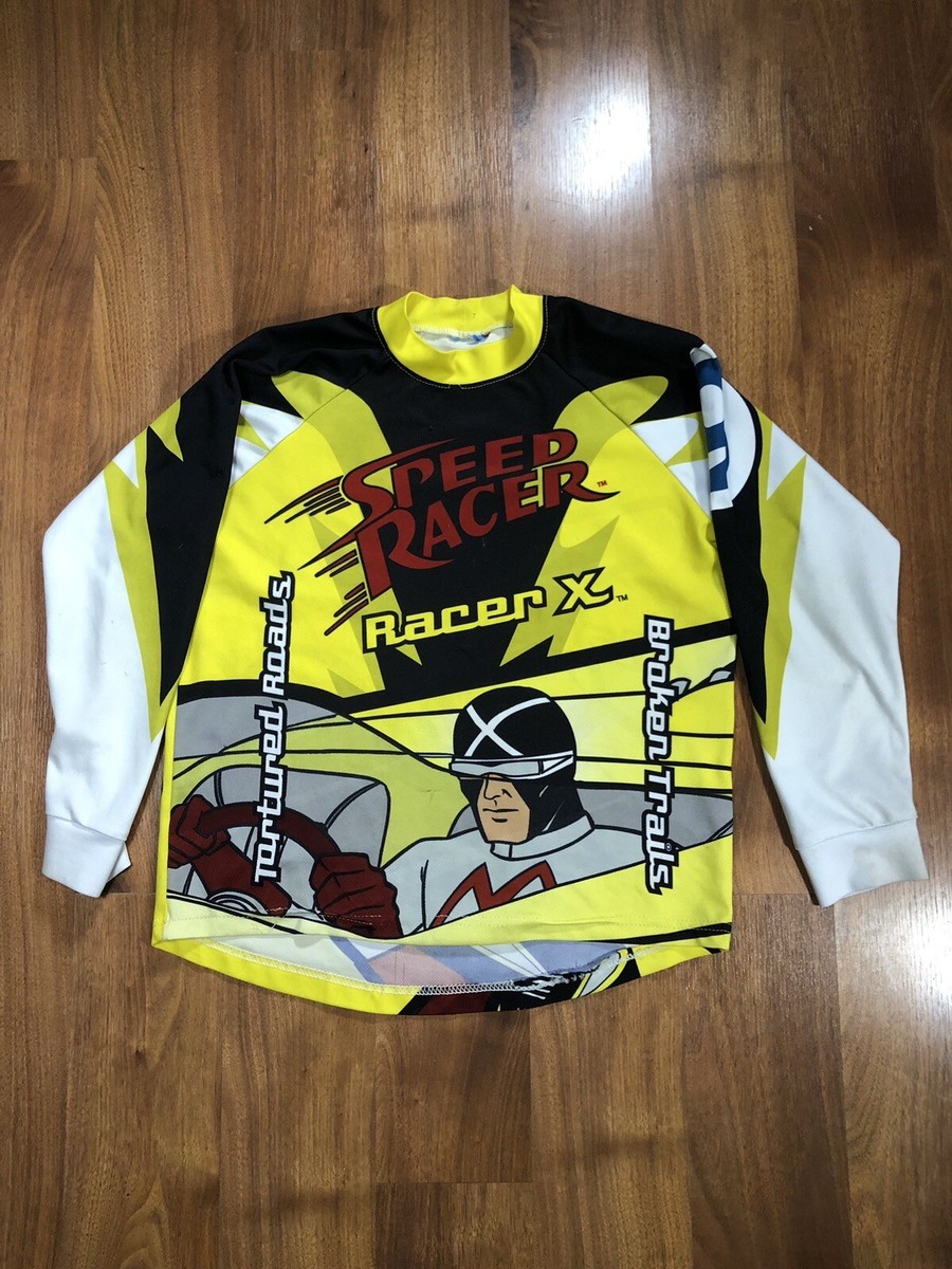 Speed Racer X Men's Size Small Long Sleeve Cycling Jersey Speed Racer X Men's Size Small Long Sleeve Cycling Jersey