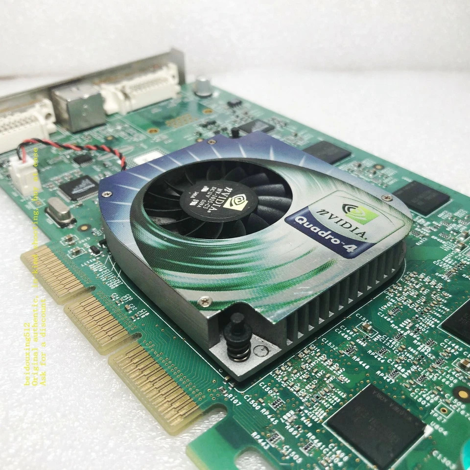 Original Quadro4 980XGL 128M AGP Professional Graphics Card / Medical Card - Image 2 of 4