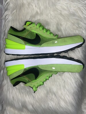 nike waffle one electric green stockx