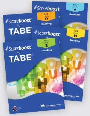 SCOREBOOST F/TABE READING,LVL.D-10 PACK, Brand New, Free shipping in the US