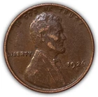 1926-D Lincoln Wheat Cent Extremely Fine XF Coin #22532