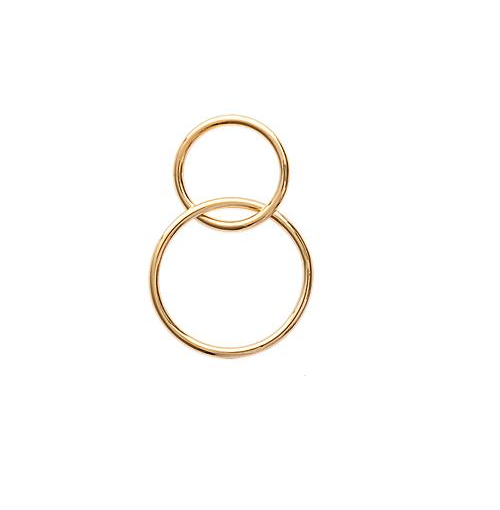 Collier Avec Pendentif Cercle En Plaqué Or 18 Carats - Bijoux Neufs Avec étiquettes, Marque Bijouxia