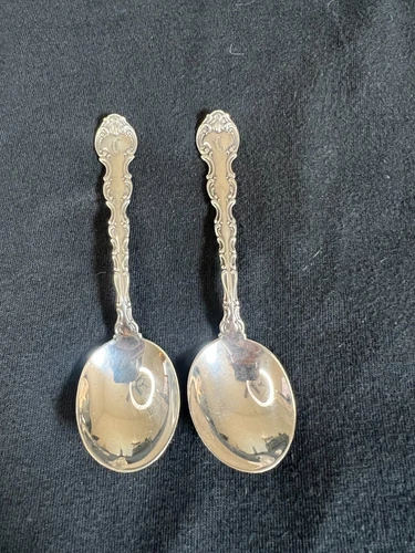 Strasbourg by Gorham Sterling Silver Pair of Chocolate Spoons 4"