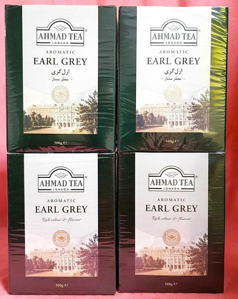 4 X 500 G Schwarztee Lose Earl Grey Ahmad Tea London Schwarzer Tee QualitäT Nr.1-image