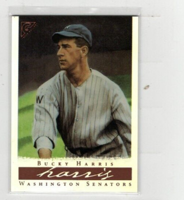 2003 Bucky Harris Topps Gallery Artist Proof #38 Free Shipping (E961)