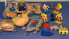 Nickel-O-Zone & Action League Now! Heroes 1998 Burger King Toys Nickelodeon