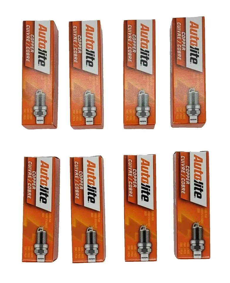 Bujía Autolite motor 8 cilindros delantero Chrysler Imperial 1935-1950 Foto 3 de 4