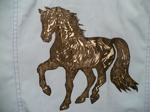 Beautiful Custom made Friesian horse 