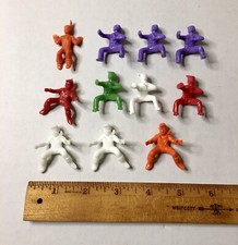 VINTAGE MARX " ROY ROGERS PLAY SET " RANCH KIDS - LITTLE BOYS WRESTLING RECAST