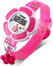 Kids Watch Girl Flower Shape Watch Novelty Cartoon Digital Watch gift for girl