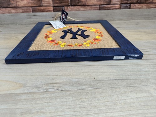 Dreaming of a Yankees World Series Foco Forver Collectibles Embroidered Sign - Picture 12 of 15