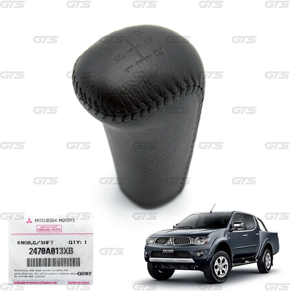 Manual Gear Knob Shift For Mitsubishi L200 Triton 4WD Pickup 2006 2014 Foto 2 de 4