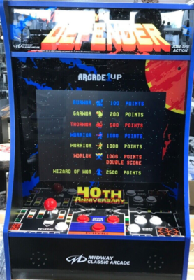 Arcade1up Midway Defender 40th Anniversary Brand New in Box | eBay