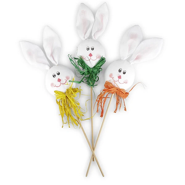 Scheda Di Pasqua Con Il Coniglietto Illustrazione Vettoriale